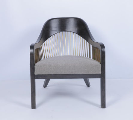 কেনা কাস্টমাইজড আধুনিক নৈমিত্তিক চেয়ার Armchair ফ্যাব্রিক কাঠের ফ্রেম অনলাইনে উৎপাদন