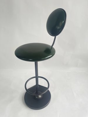 ভালো দাম Pub Counter High Barstool With T Shaped Soft Back & Footrest অনলাইন