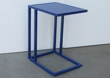 ভালো দাম Simple Style Metal Living Room Coffee Table 1.5'' Wide C Shaped End Table অনলাইন