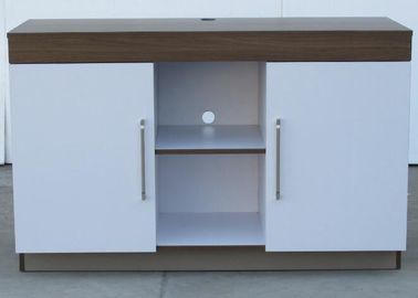 ভালো দাম White Color Hotel Microwave Fridge Cabinet HPL Top With Side Mounted অনলাইন