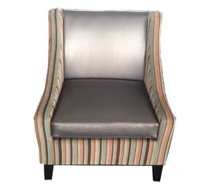 ভালো দাম Fabric Single Couch Chair Indoor , Dark Color One Seater Sofa Chair অনলাইন