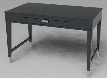 ভালো দাম PU Finish Hotel Writing Desk 1 Drawer With Solid Wood Legs , MDF Board অনলাইন