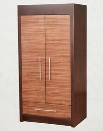 ভালো দাম Wooden Two Door Wardrobe Storage Closet With Drawers For Hotel Bedroom অনলাইন