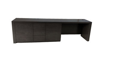 ভালো দাম Walnut Veneer Hotel Writing Desk With Soft Closing Glides , ISO Standard অনলাইন