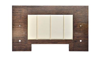 ভালো দাম Twin Bed Hotel Style Headboards 50% Sheen For Bedroom , Natural Color অনলাইন