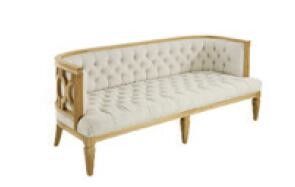 ভালো দাম High End Classic Wood Frame Sofa , Living Room Fabric Sofas With High Density Foam অনলাইন