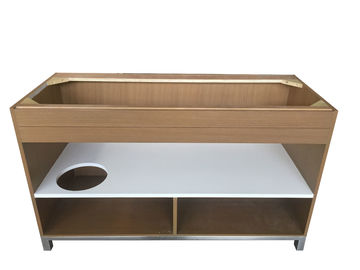ভালো দাম Metal Base Solid Oak Vanity Units For Bathrooms , Custom Bathroom Vanities অনলাইন