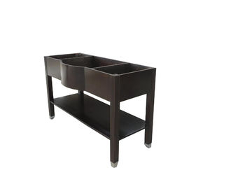ভালো দাম Freestanding Modern Bathroom Vanity Cabinets Plywood For Hotel , 48W*24D*34H অনলাইন