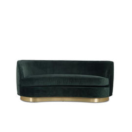 ভালো দাম Home Living Room Sofa Vintage Luxurious Velvet Upholstery Sofa With Toe Kick In Velvet অনলাইন