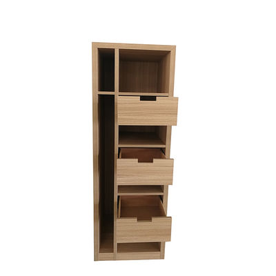 ভালো দাম Customizable Wooden Simple Hotel Room Wardrobe Shelving & Storage Closet Cabinet অনলাইন