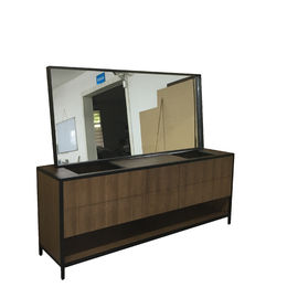 ভালো দাম Customized Simple Modern Bathroom Vanity Cabinets With Drawers , Eco - Friendly অনলাইন