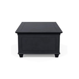 ভালো দাম Practical Simple Rectangular Shape Antique Coffee Table Solid Cheery Wood Two Deep Drawers অনলাইন