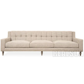 ভালো দাম American Style Living Room Sofa Featuring Button Tufted Seat Back With Comfortable Deep Seat অনলাইন