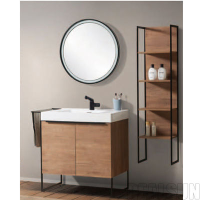 ভালো দাম Single Sink Style Metal Frame Bathroom Wash Basin Home Cabinet Hotel Home Center অনলাইন