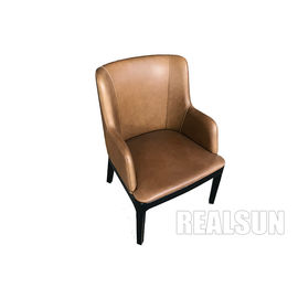 ভালো দাম Modern Style Pu Leather Dining Chairs Metal Leg Wooden Base For Living Room অনলাইন