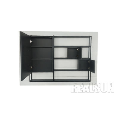 ভালো দাম European Style Wall Mounted Modern Bathroom Vanity Cabinets With Tempered Mirror অনলাইন