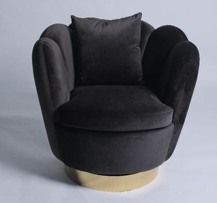 ভালো দাম Modern 76*76*85CM Velvet Fabric Luxury Recliner Armchair অনলাইন