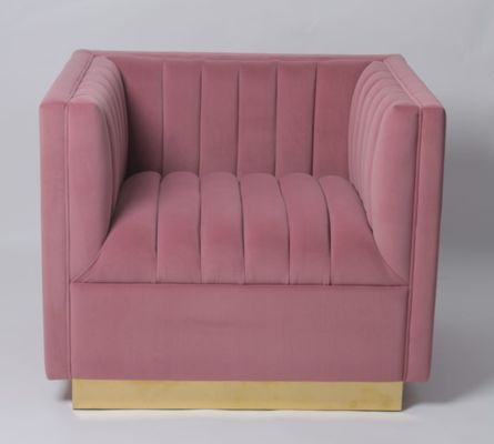 ভালো দাম Custom Color Velvet Fabric Sofa Living Room Furniture Armchair অনলাইন