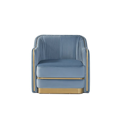 ভালো দাম Single Contemporary Living Room Sofa With Gold Stainless Steel Base অনলাইন