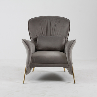 ভালো দাম Stainless Steel Leg Leisure Arm Chair For Living Room Modern অনলাইন