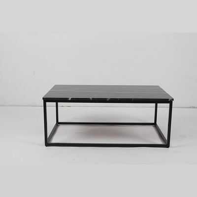 ভালো দাম Nordic Style Marble Top Stainless Steel Base Coffee Table For Living Room অনলাইন