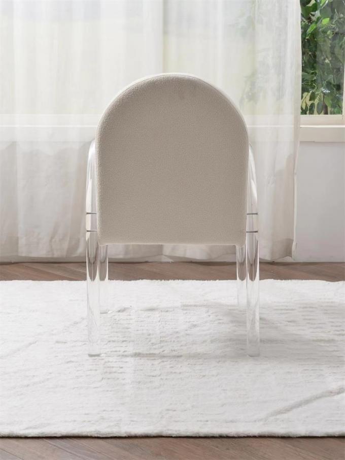Acrylic Contemporary Dining Room Chair Light Luxury Home Decor 3