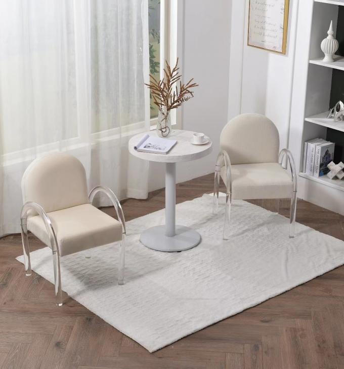Acrylic Contemporary Dining Room Chair Light Luxury Home Decor 0